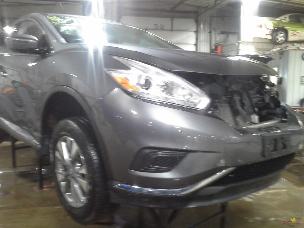 2017 Nissan Murano Driver Front Headrest Only Black Cloth
