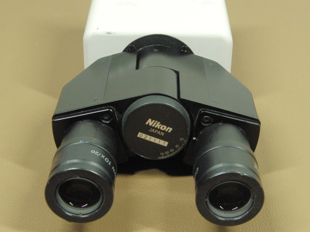 Nikon Labophot-2 Microscope Binocular Head with Eyepieces