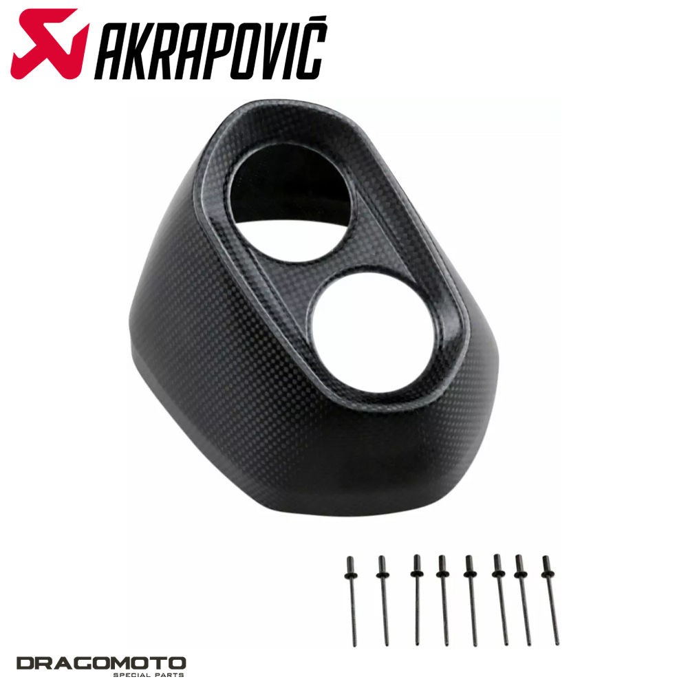 End Cap AKRAPOVIC Carbon V-EC193