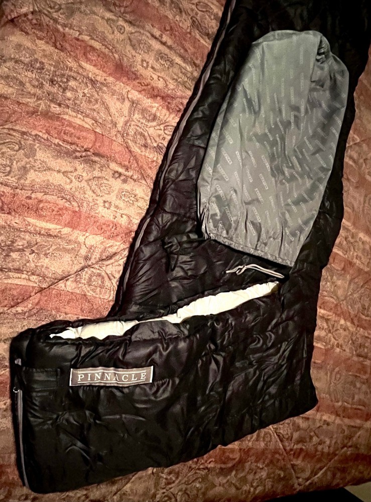 Vintage Pinnacle Sleeping Bag With Storage Bag