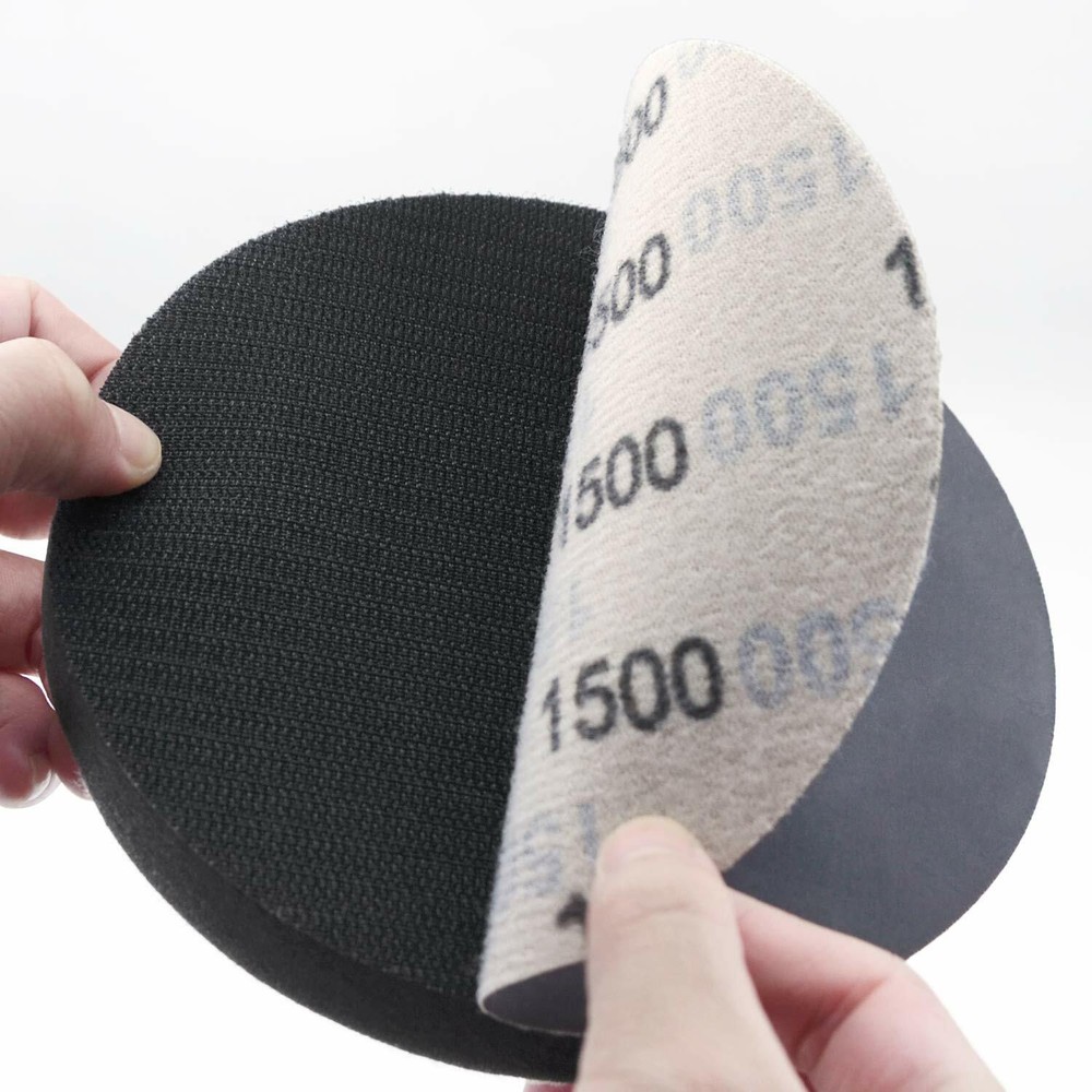 6 inch Hook and Loop Soft Foam Interface Sanding Disc Sander Buffer Backing Pad