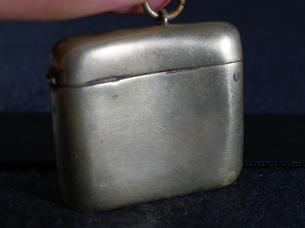 Antique Matchbox Case Rare (№09)