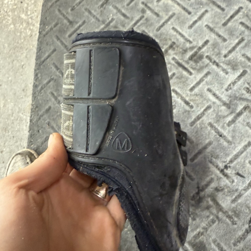 Medium Veredus Black Horseback Riding Hind Boots