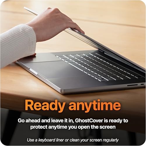 GhostCover Original Premium Ultra Thin Keyboard Cover Protector, Clear