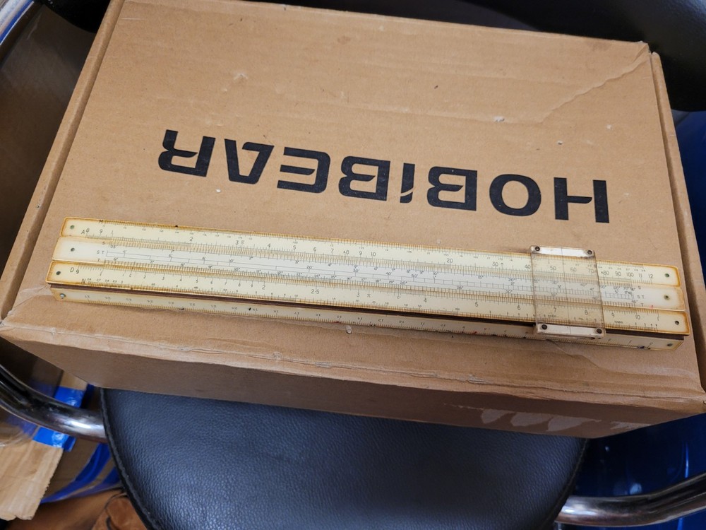 BRIGHTON Slide Rule Vintage Collectables Engineering Tool