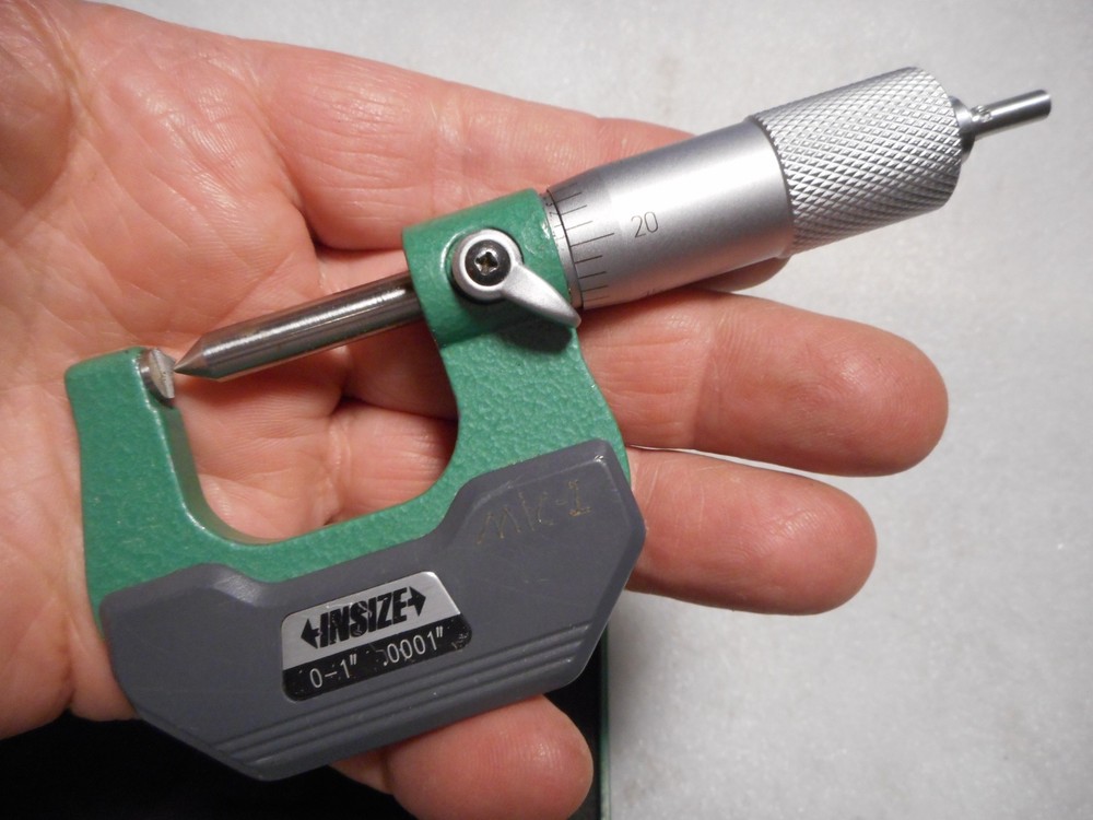 Insize 0-1" Micrometer in Case .0001