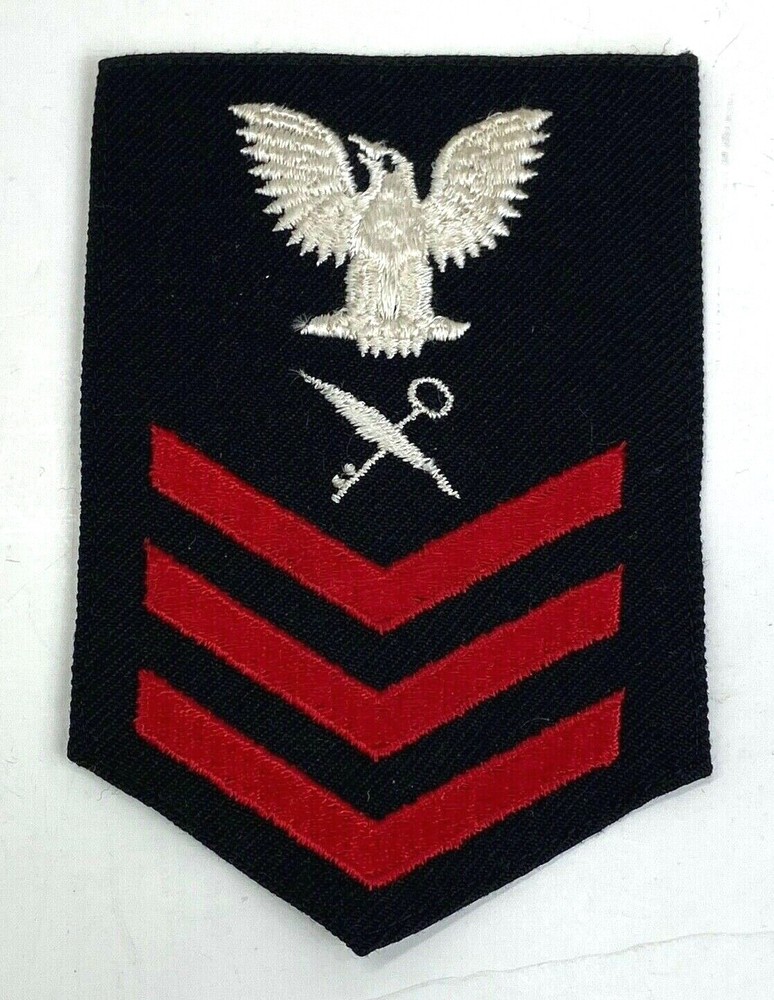 Vintage US Navy Female Intelligence Specialist 1st Class Uniform Patch