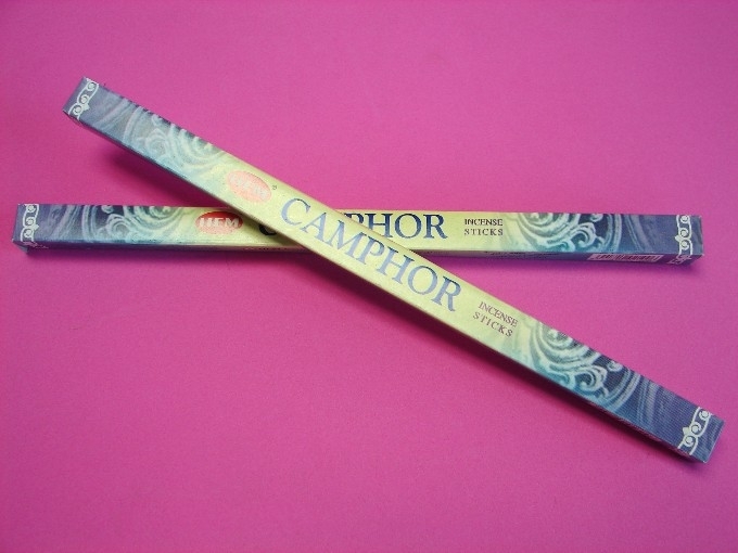 4 Boxes of Camphor Incenses