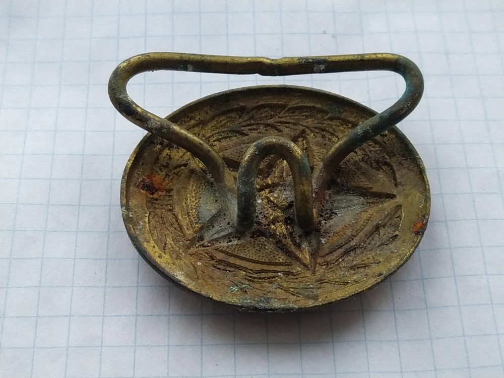 Soviet officer's belt buckle