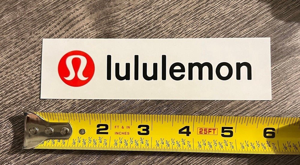 2 Lululemon Stickers