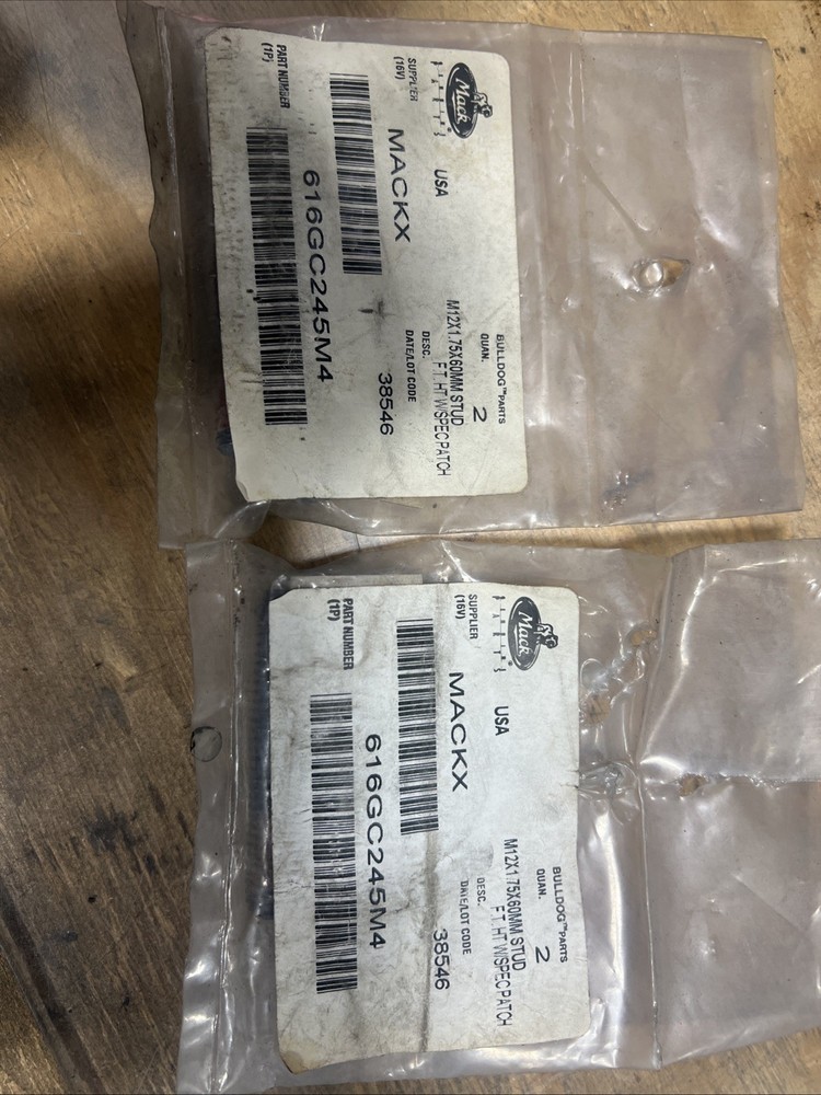 616GC245M4 Mack Exhaust Studs 2- 2 Pack.