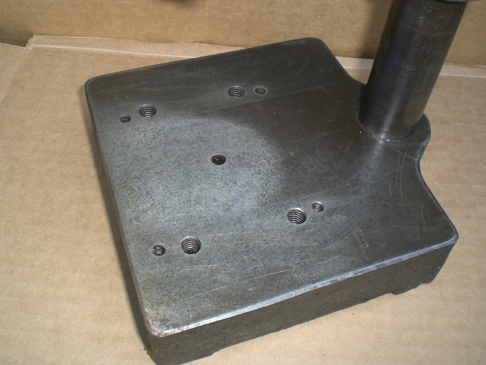 6 x 6 in Cast Iron Comparator stand with indicator