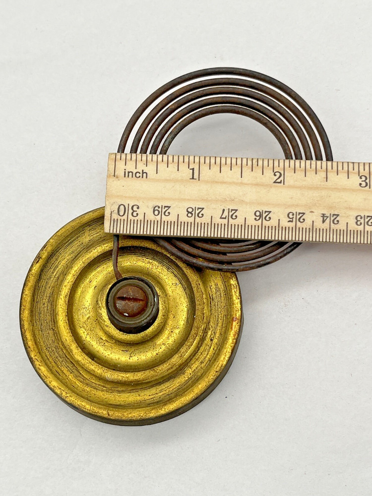 Gong from a New Haven Clock Round 2 5/8" (CM88-9781)