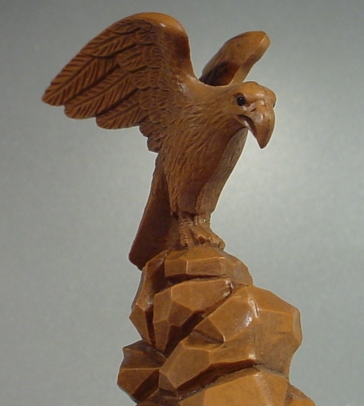 Bald Eagle Monument / Base Scale Miniature Diorama Accessory 1/24, G, 1/18 Scale