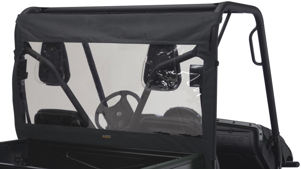 Classic Acc. Utv Rear Window Pol Black Windshield/Windscreen
