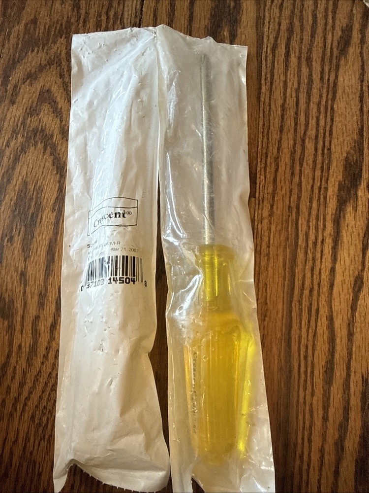 Crescent SDFP56 Phillips Tip Screwdriver,Yellow Plastic Handle,10-3/4" Sealed