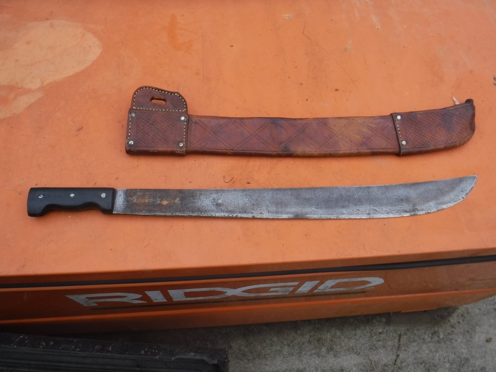 wwii machete collins scabbard