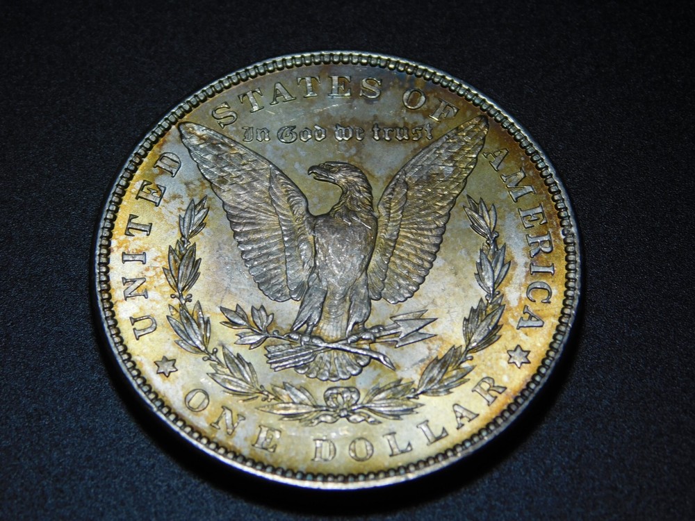 OLD WEST US COINS 1887 MORGAN SILVER DOLLAR
