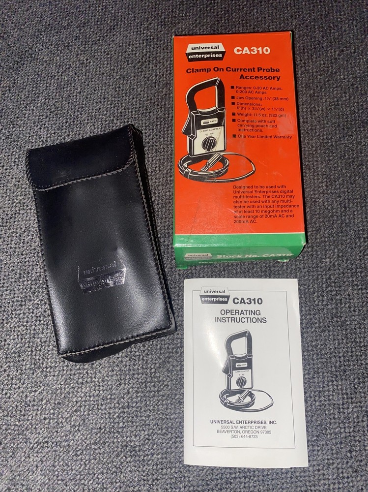 Universal Enterprises CA310 Clamp-on AC/DC Current Probe