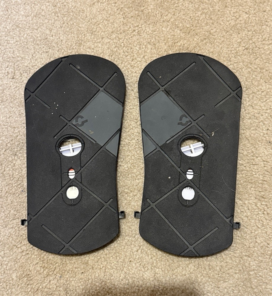 Burton Custom EST Snowboard binding Footbeds Small Black