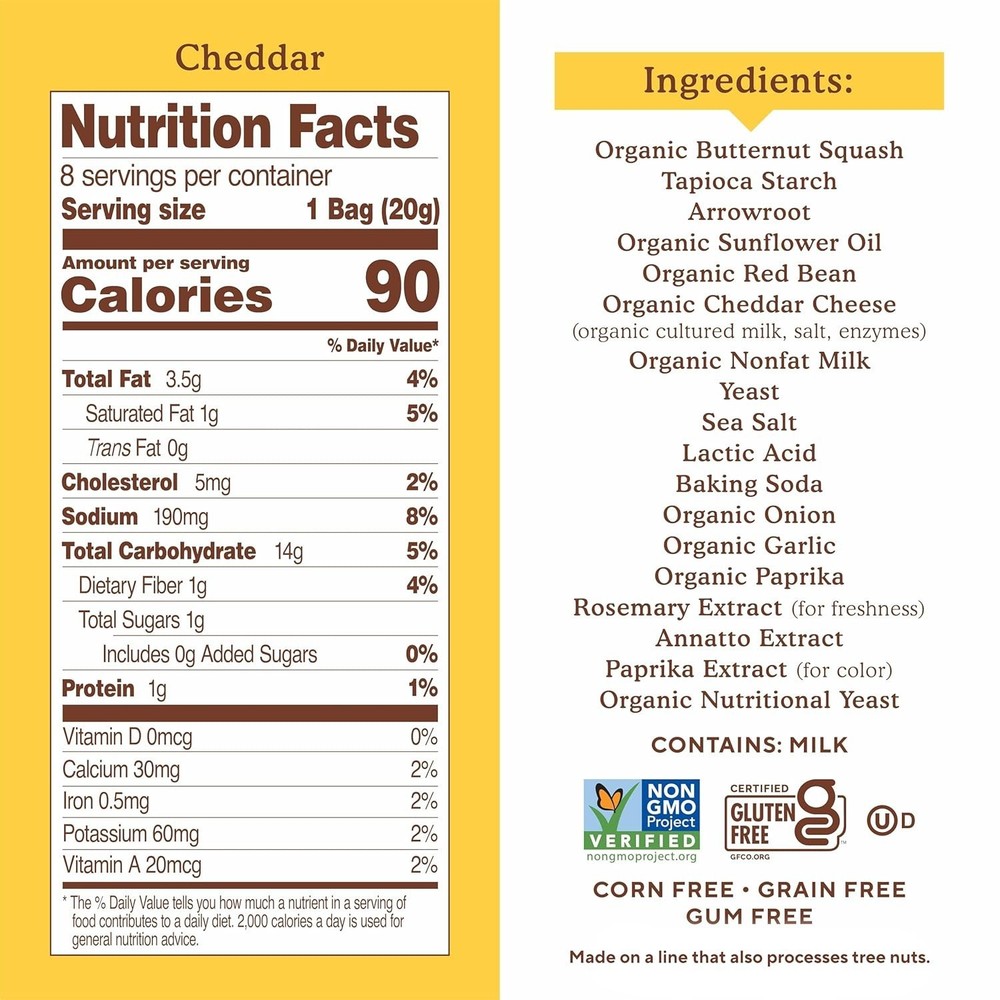 Delicious Cheddar Pop Mmms for Kids - 8 Individually Packed, Nutritious Snack