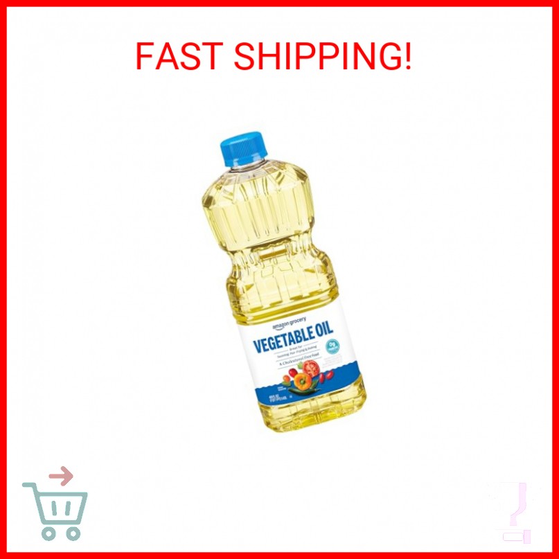 Amazon Grocery, Vegetable Oil, 48 Fl Oz