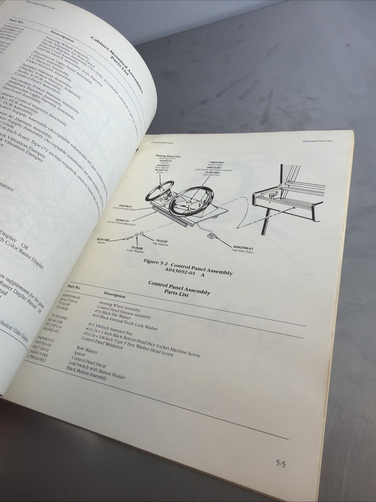 Championship sprint arcade manual