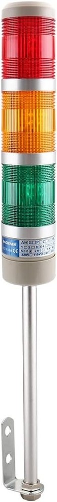 Industrial Signal Light Column LED Alarm round Tower Light Indicator Flash Light