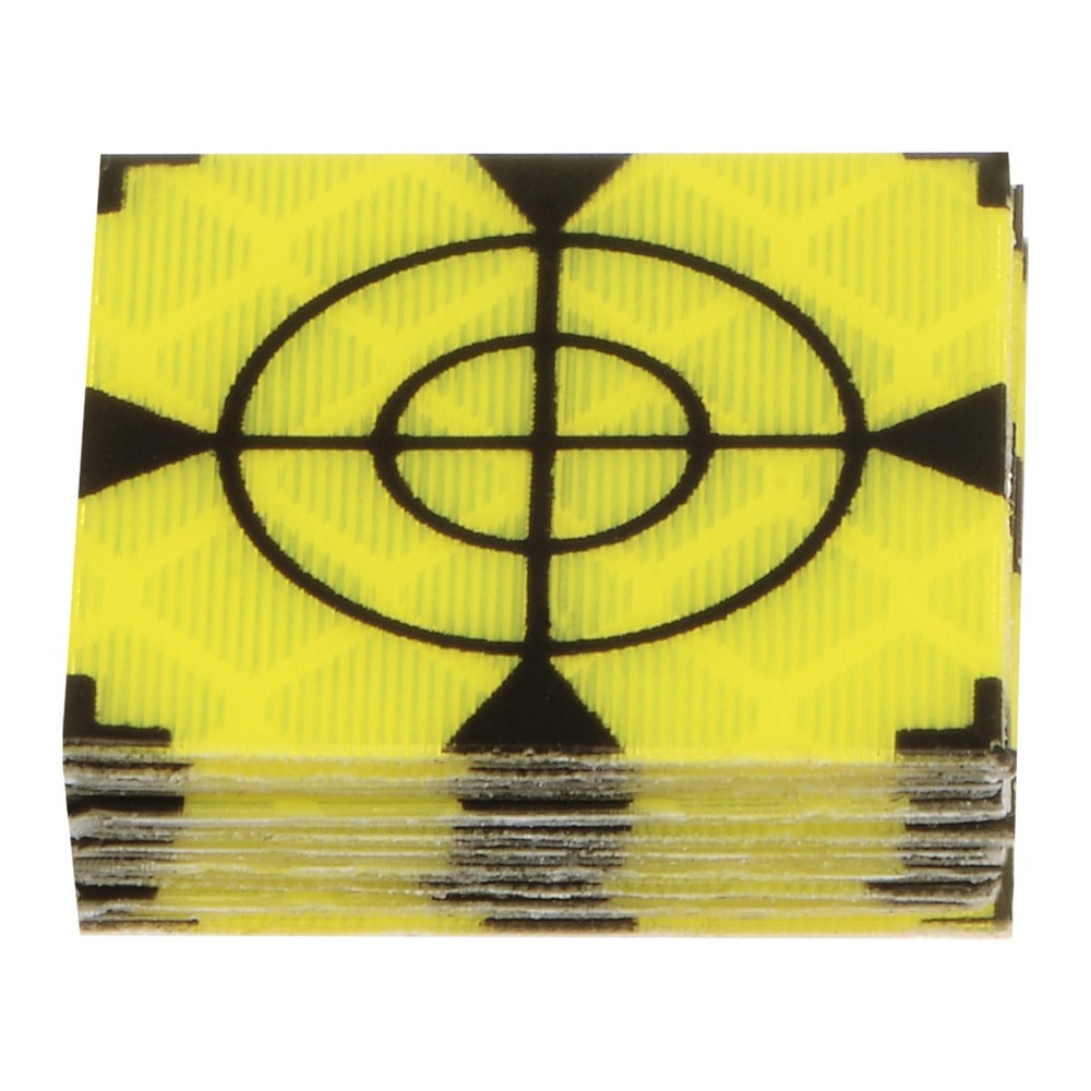 10pcs Reflector Target Sheets 20mm Self-adhesive Reflective Survey Target, Green
