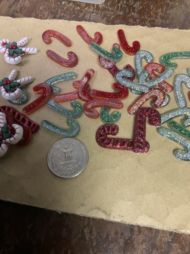 Crafts Candy Cane Embellishments