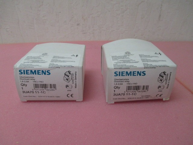 2 AMAT 1200-01113 Siemens Overload relay