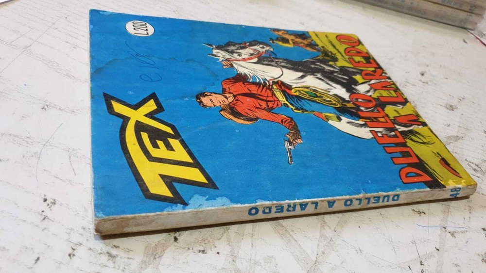 VERY ORIGINAL TEX NO. 48 GOOD/EXCELLENT CONDITION WITH CONTINUOUS WRITING LAST PAGE