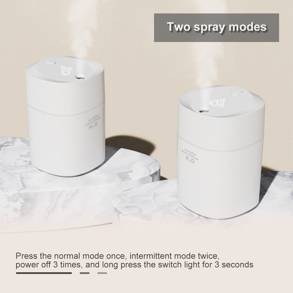 Air Humidifier Oil Diffuser Purifier Essential Aroma Aromatherapy LED Light
