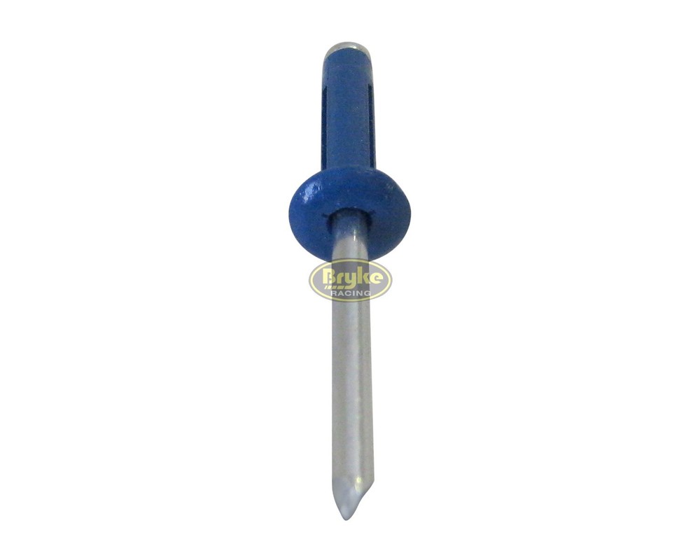 Exploding Small Head Blue Rivets Pop Rivet 50ct 3/16" Racing Fasteners Tri-Fold