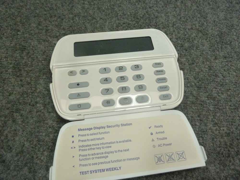 DSC PK5501ENG PowerSeries Keypad 64 Zone Fixed Security Alarm Keypad