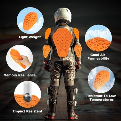 CE Level 2 Motorcycle Armor - Full CE Level 2 Level 2 Back+Shoulder+Elbow