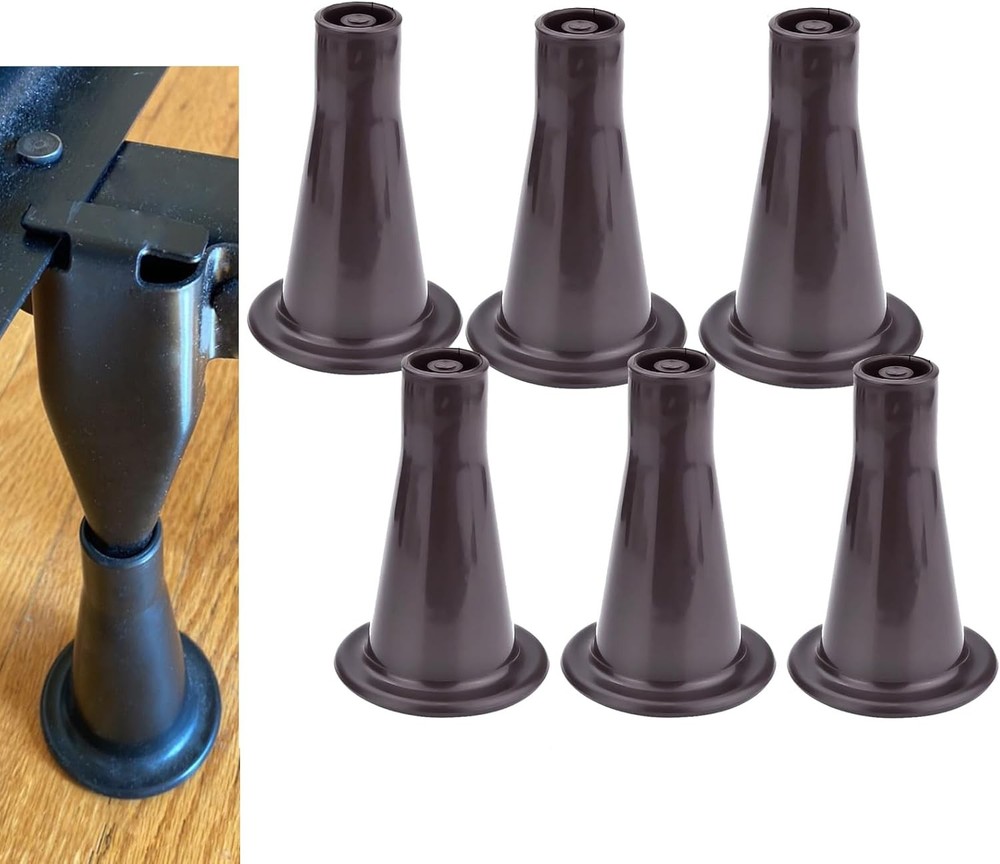 Reinforced Bed Frame Feet to Replace Wheels Protect Floor