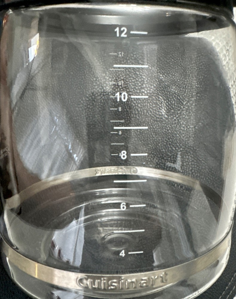 Cuisinart DCC1200 12 Cup Coffee Maker Machine Programmable Self Cleaning TESTED