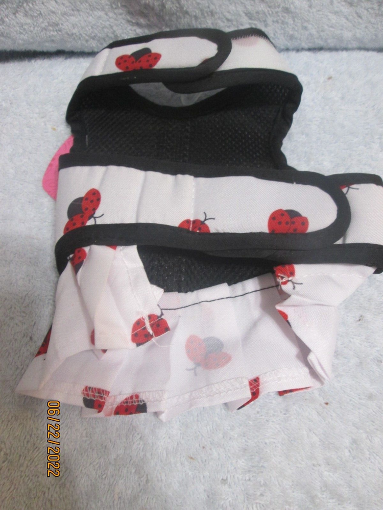 Ladybug Dog Harness Size Extra Small 11" - 13" New