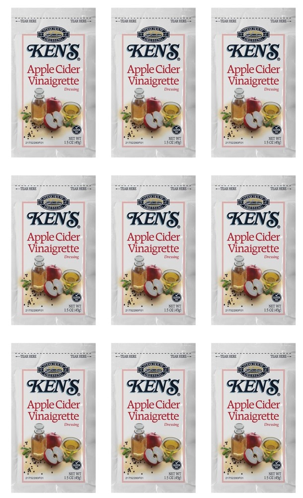 20 Count | Salad Dressing Packets | Individual Single Serve Salad Dressing