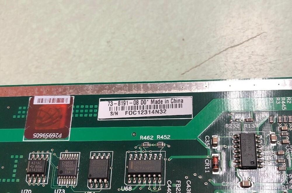 Cisco Systems Router Main Board 73-8191-08 D0