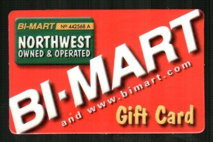BI-MART Collectible ( 2004 ) Gift Card ( $0 )