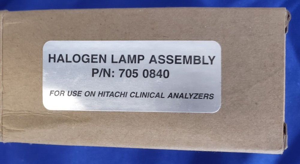 Halogen Lamp Assembly for Hitachi Analyzer 12V 20W PN# 705-0840