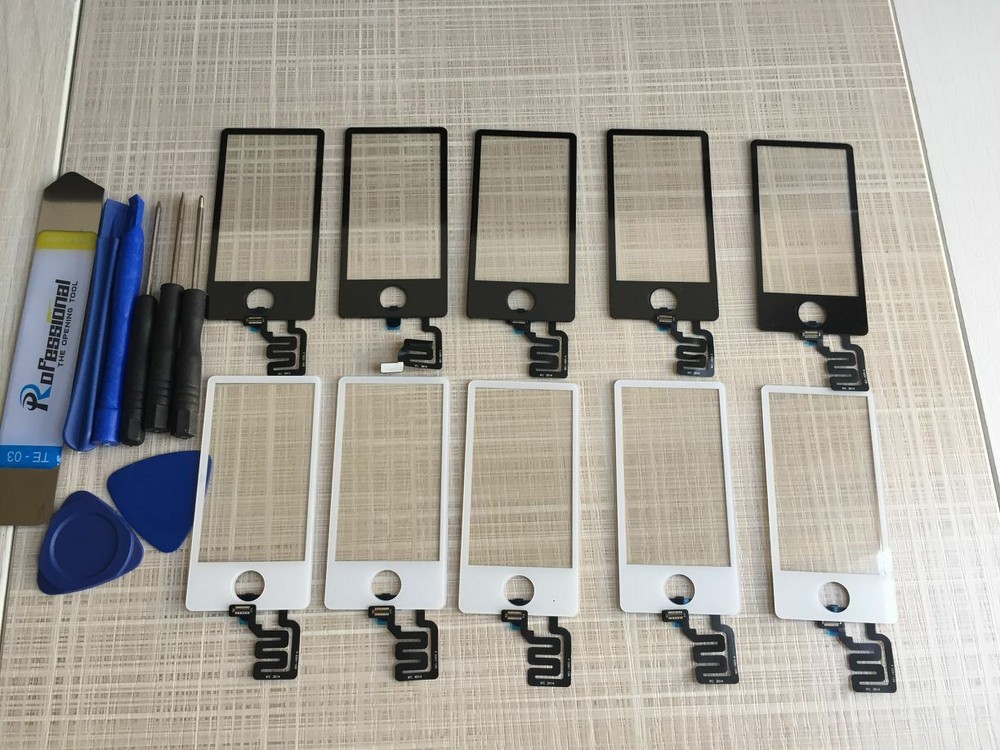 5PCS For iPod Nano 7th Gen A1446 LCD Display Tocuh Screen Digitizer Replacement