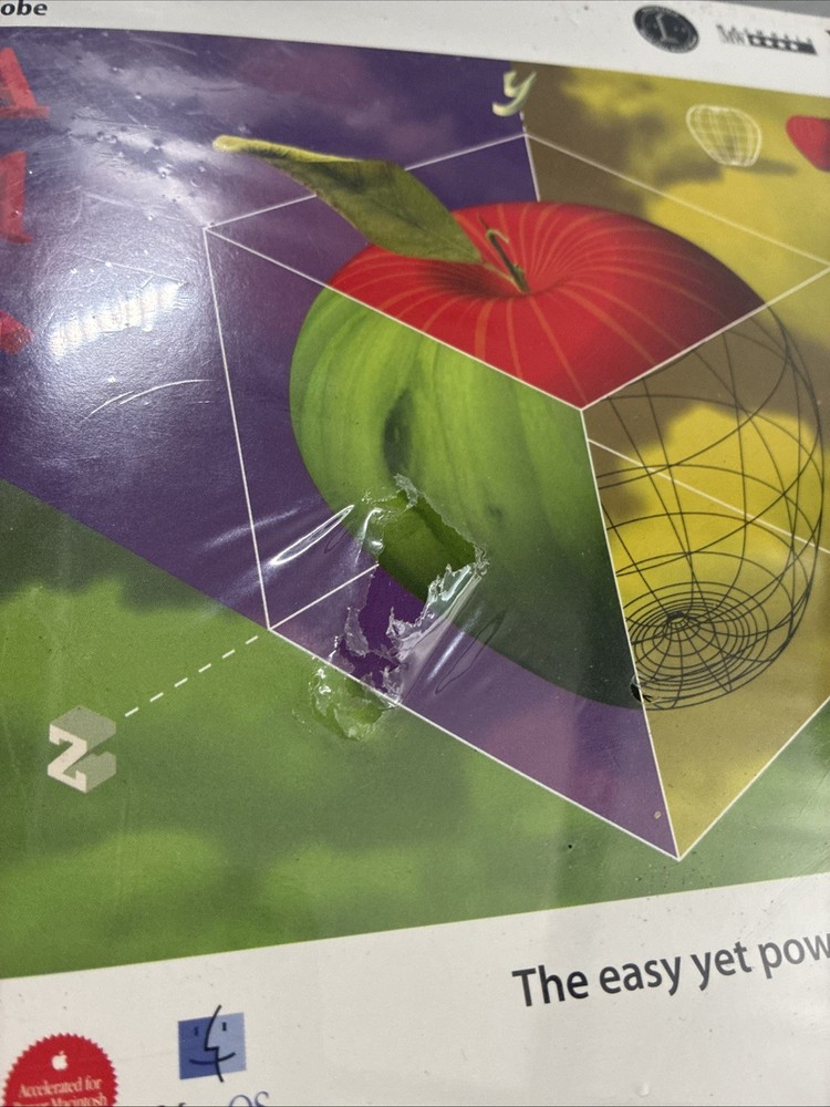 ADOBE Dimensions 3.0 Software Mac Retail Version Macintosh *NEW/sealed