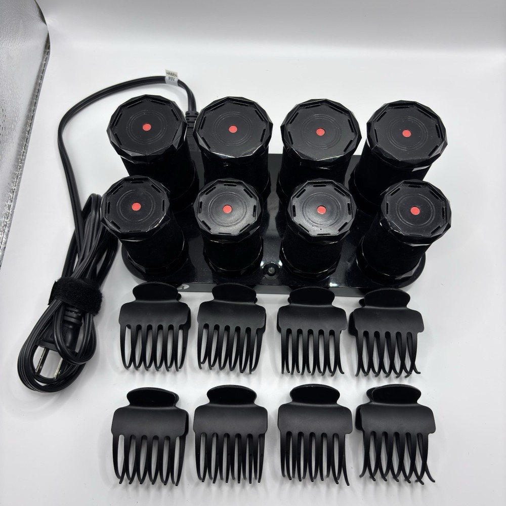 T3 Voluminous Hot Rollers Professional 1.75" & 1.50" Rollers Box Model 73701