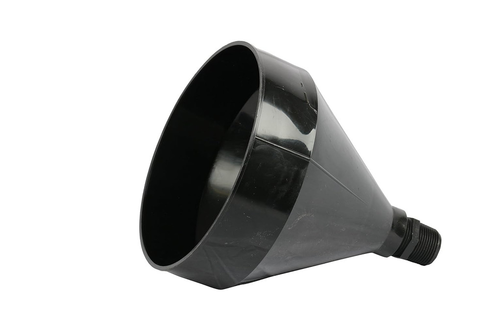 32410 Funnel King 1" Thread Polyethylene Drum Funnel - 3 Quart Capacity, 1” Thre