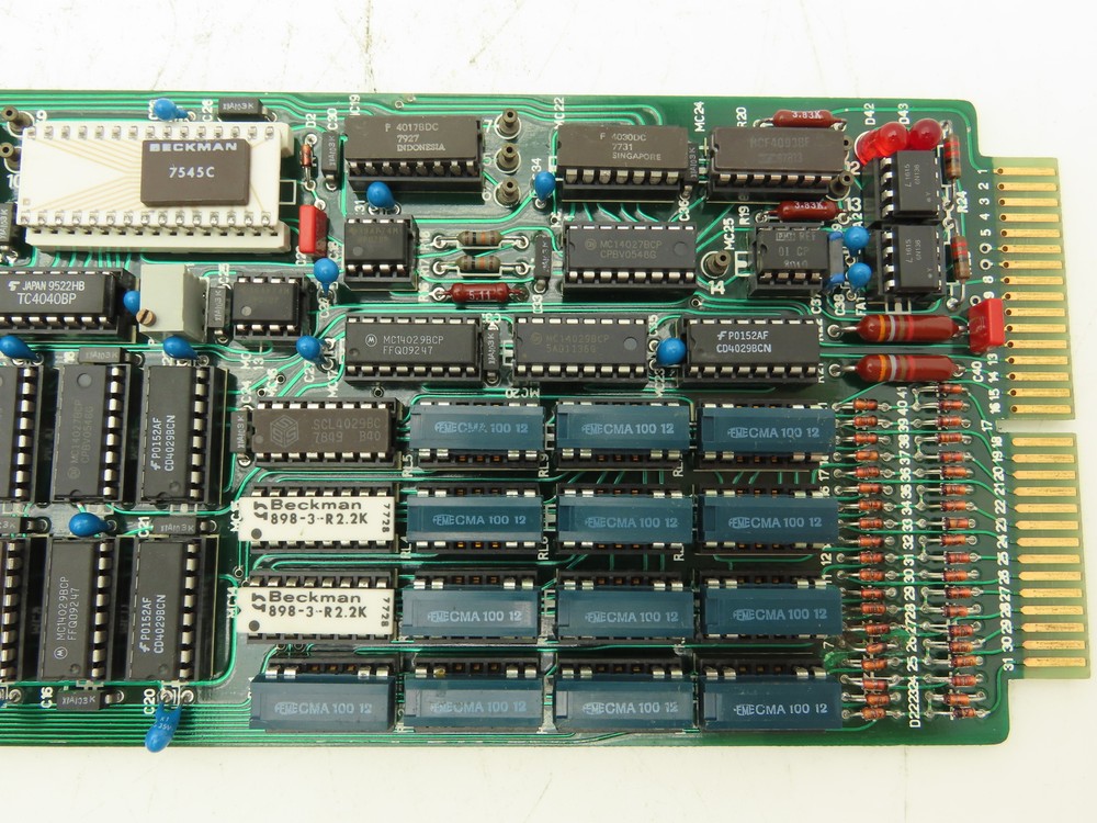 Cerutti 28051 51110 Chassis Mount Time Base Reference Speed Module