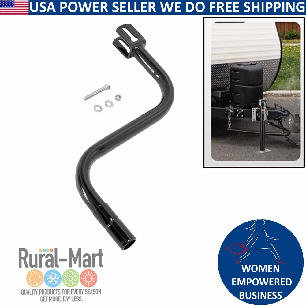 TRAILER JACK ONLY HANDLE WITH HARDWARE  12000LBS