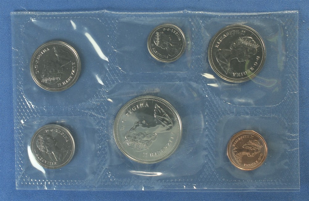 Canada 1986 Uncirculated Mint Set - With Envelope and COA 6